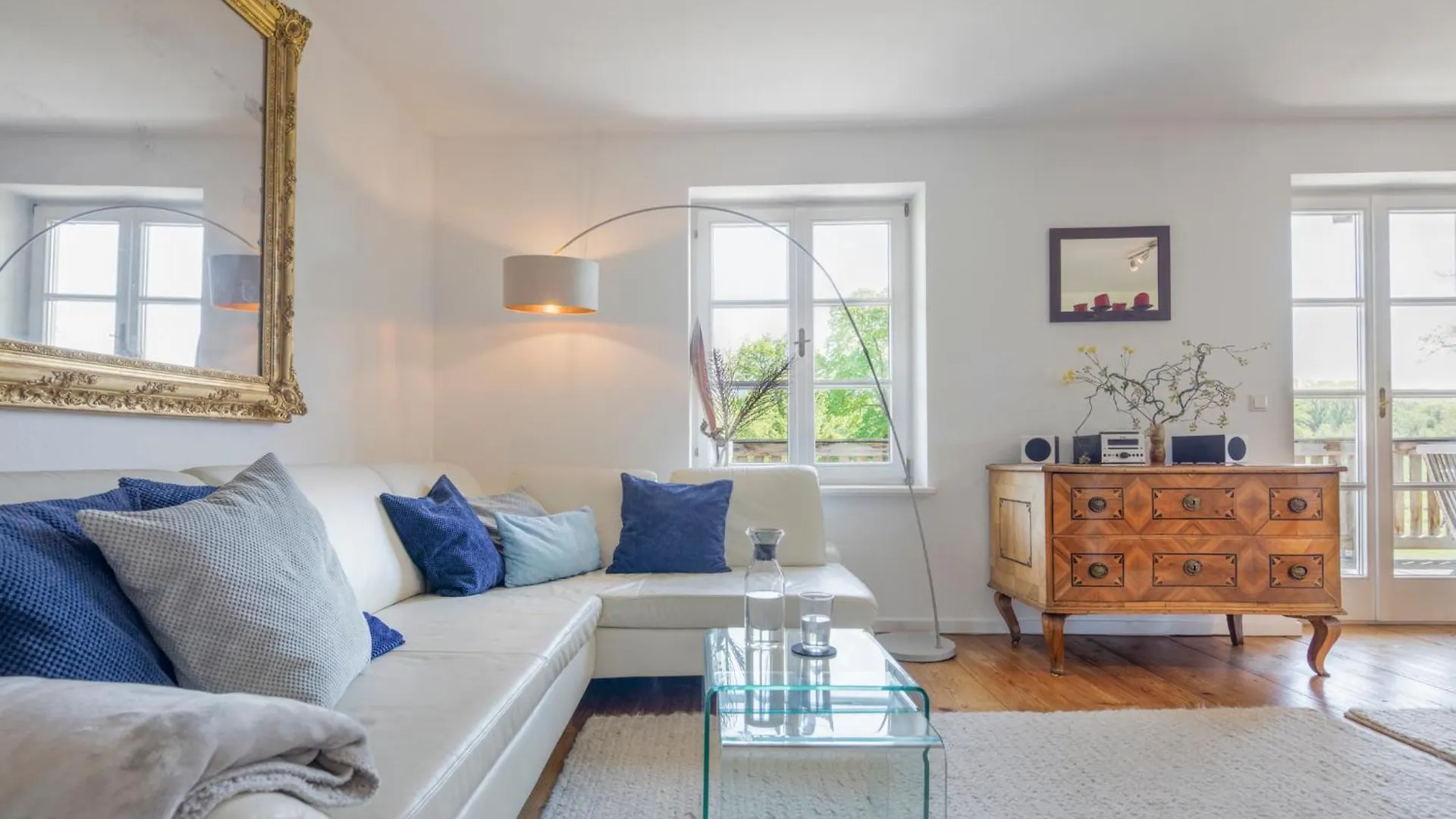Apartamento 5 Sterne Fewo Mit Garten Und Bergblick In Chiemsee-Naehe Übersee Alemanha